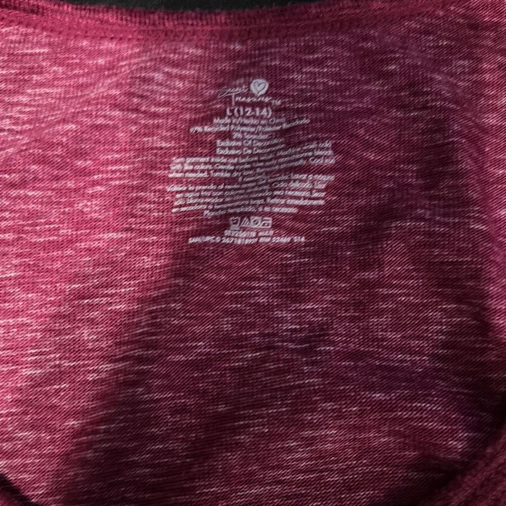 Red Sleepwear Tank Top with Humorous Print - Picture 4 of 5